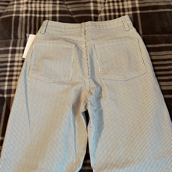 NWT Mid rise striped wide leg trousers - Picture 3 of 4